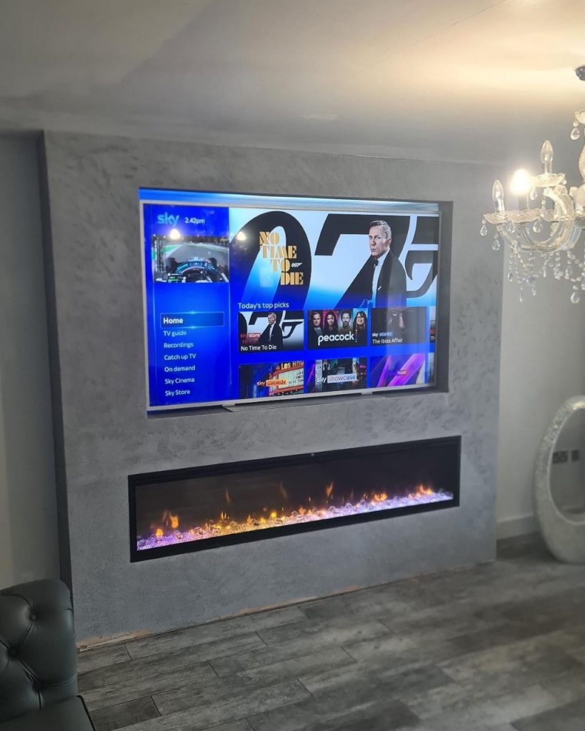 22 Media Wall Examples You Could Have – UK - Xclusive Kitchens Sheffield