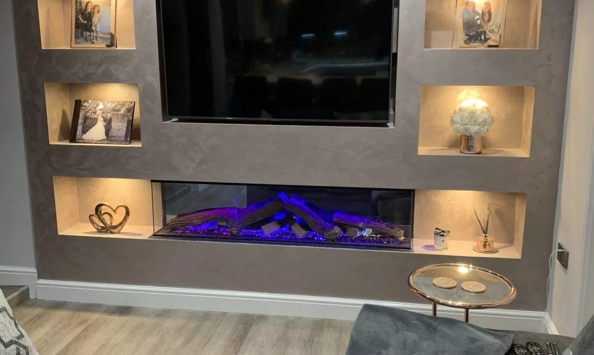 media wall without fireplace