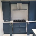 mordern kitchen with gas cooker