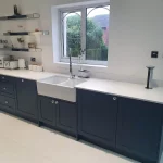 sleek minimalist kitchen